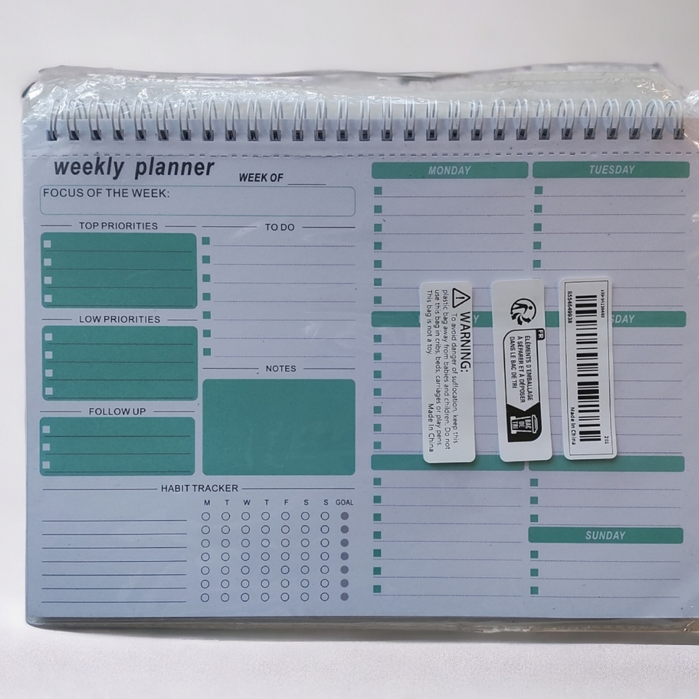 Weekly Goals Schedule Planner - Picture 5 of 6